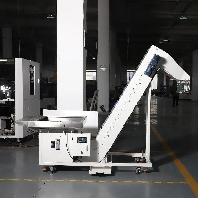 Machine de comptage et d'emballage visuel automatique de noix évasées